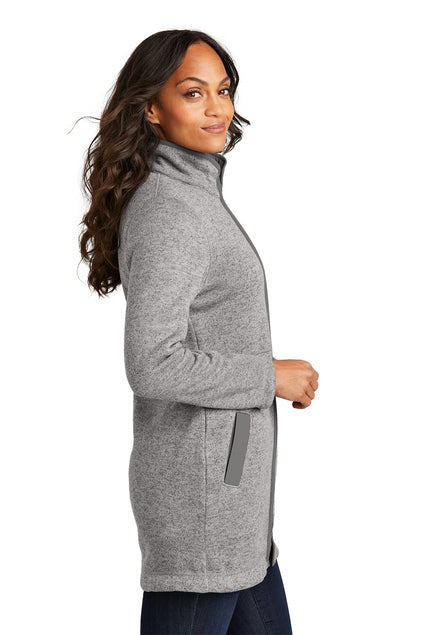 Port Authority® Women's Arc Sweater Fleece Long Jacket