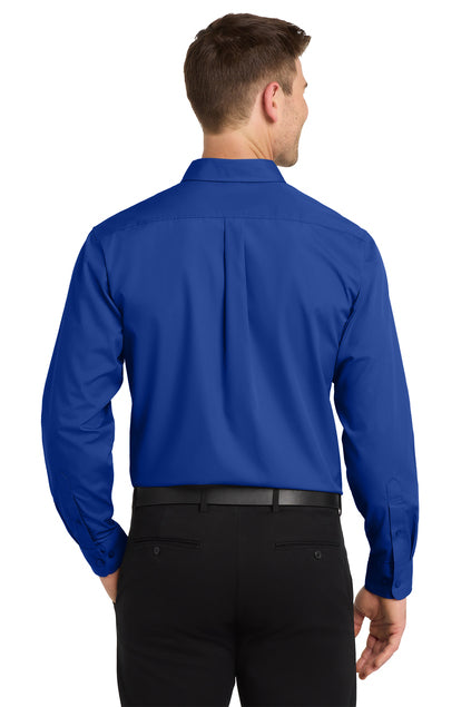 Port Authority® Long Sleeve Carefree Poplin Shirt