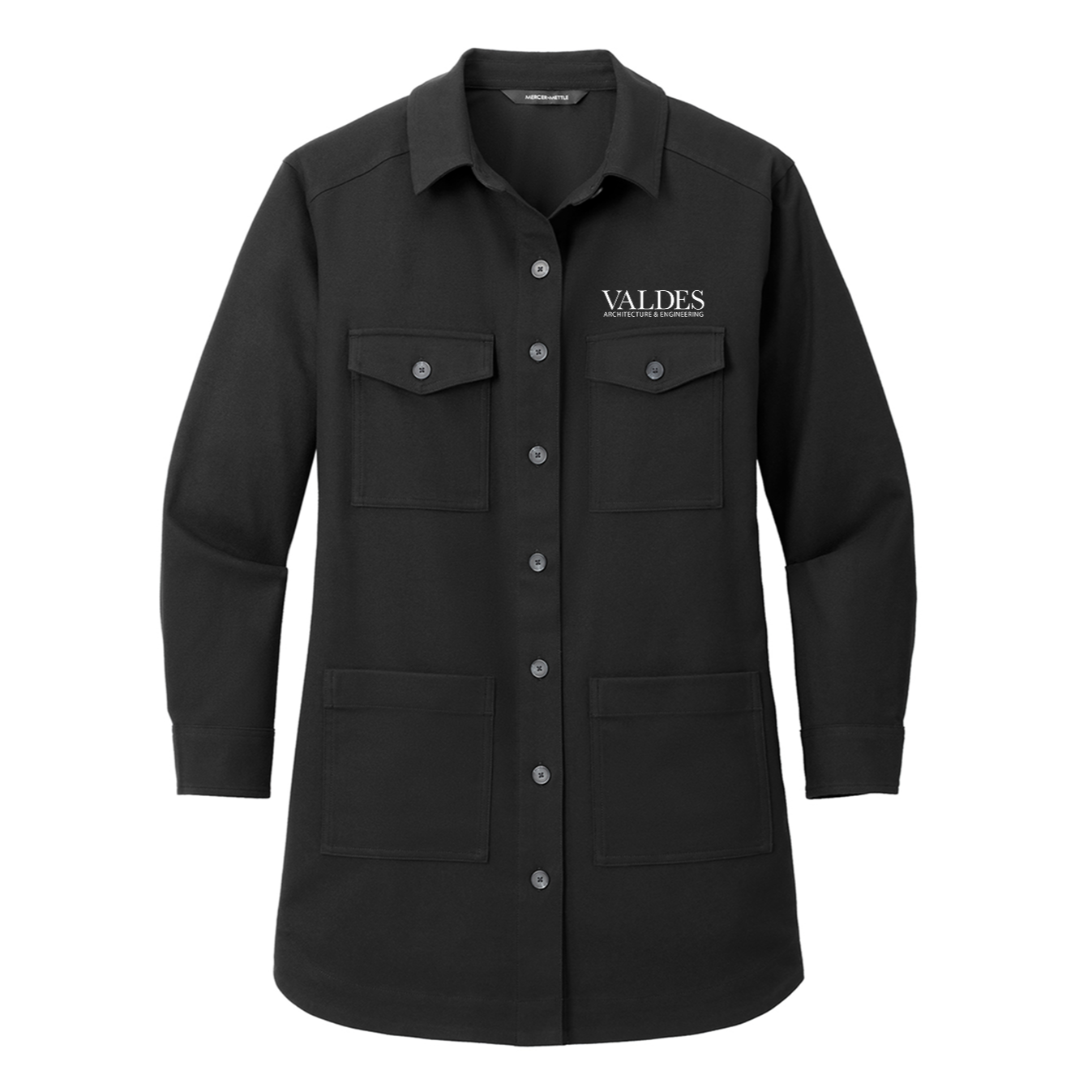 Mercer+Mettle® Women’s Long Sleeve Twill Overshirt