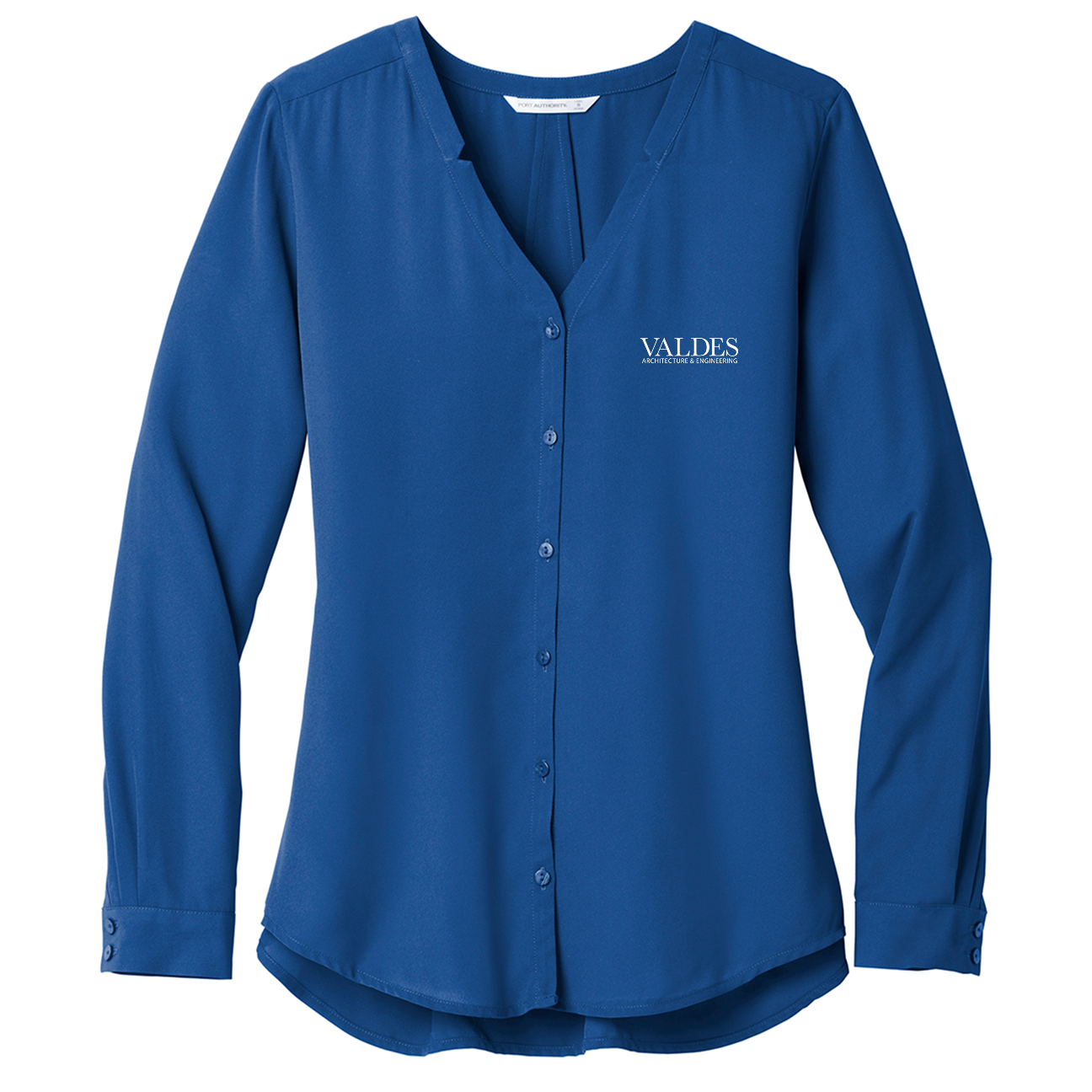 Port Authority ® Women's Long Sleeve Button-Front Blouse
