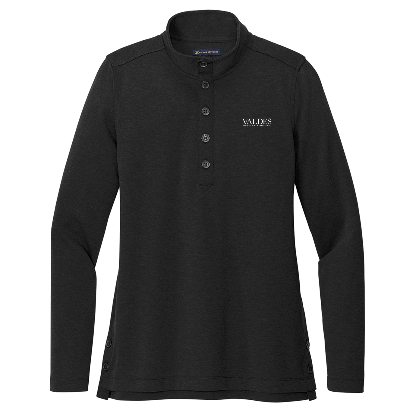 Brooks Brothers® Women’s Mid-Layer Stretch 1/2-Button