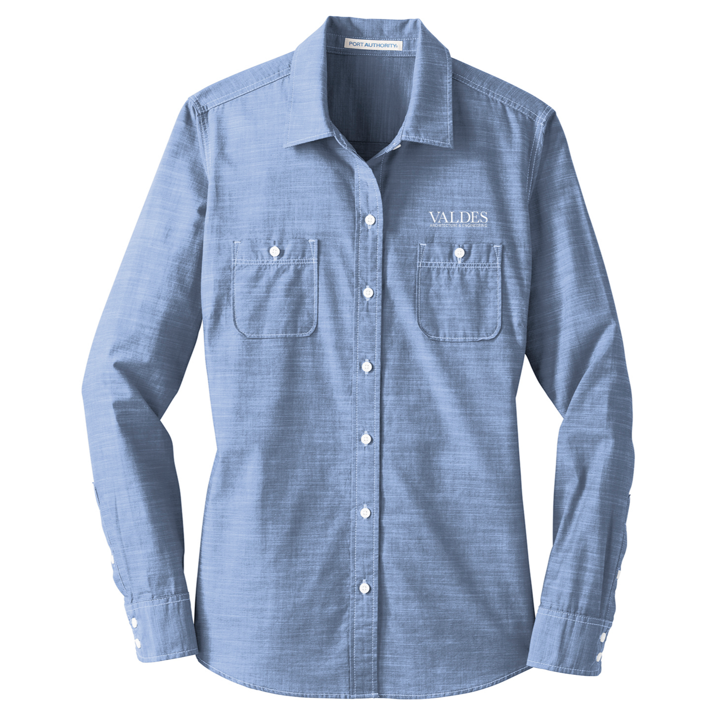 Port Authority® Women's Slub Chambray Shirt