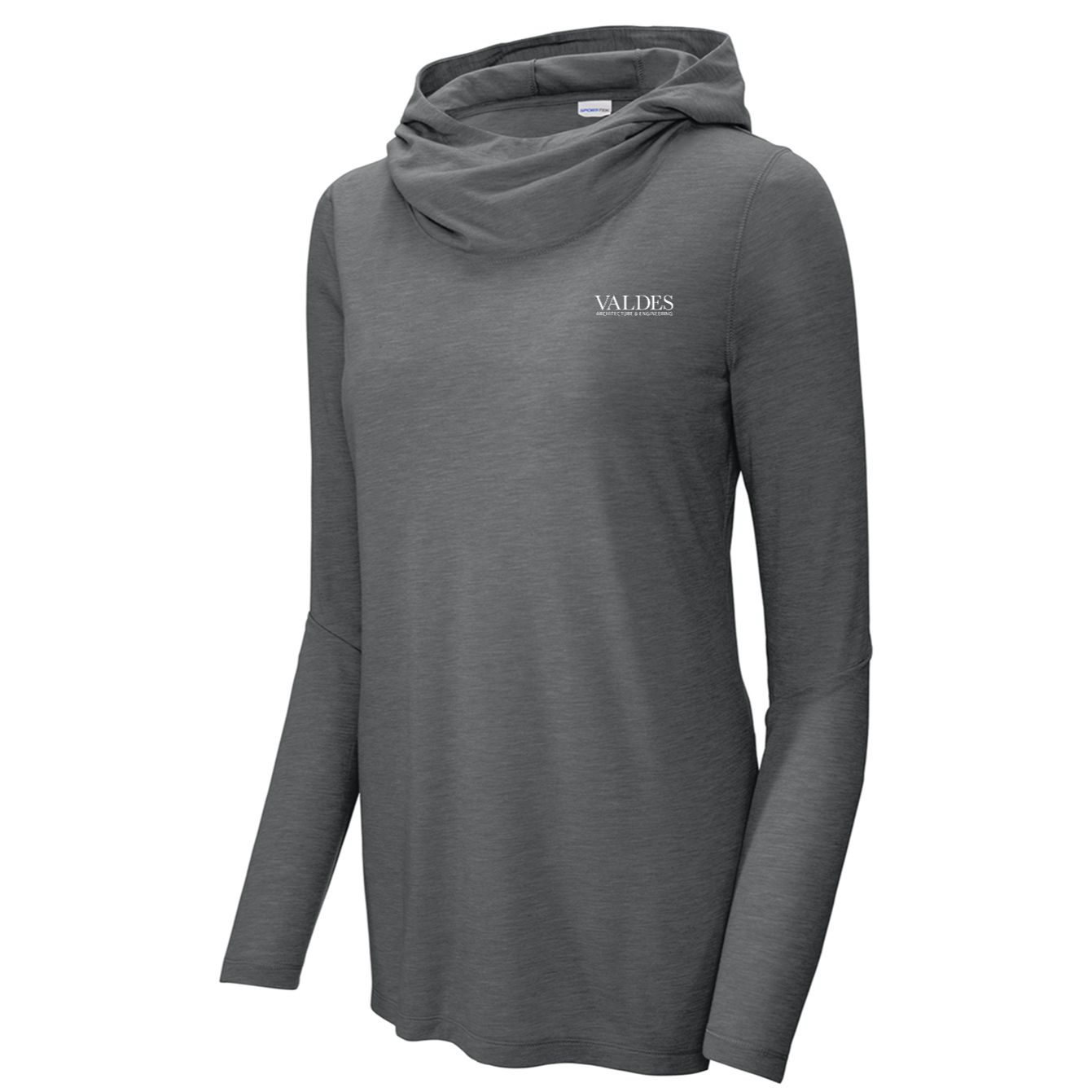 Sport-Tek® Women's PosiCharge® Tri-Blend Wicking Long Sleeve Hoodie