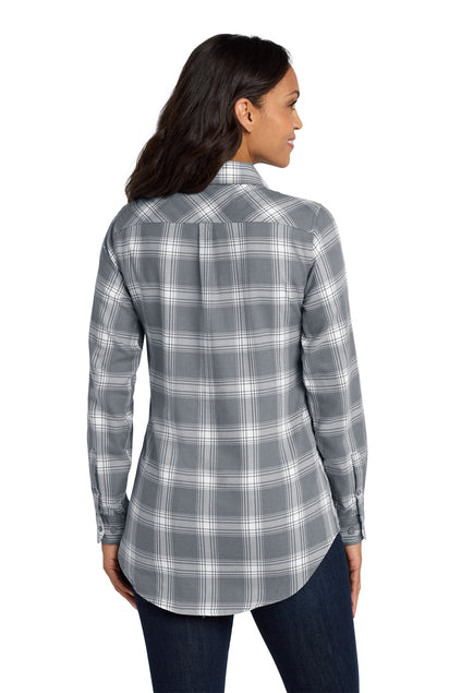 Port Authority® Women's Plaid Flannel Tunic