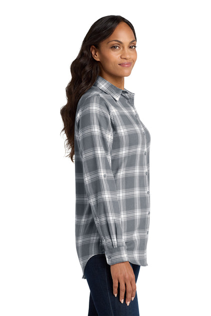 Port Authority® Women's Plaid Flannel Tunic