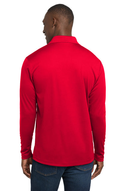 Sport-Tek ® PosiCharge ® RacerMesh ® Long Sleeve Polo