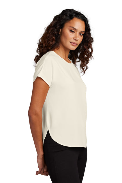 Mercer+Mettle® Women's Stretch Crepe Crew