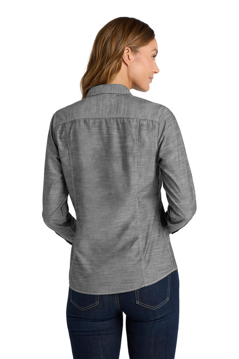 Port Authority® Women's Slub Chambray Shirt