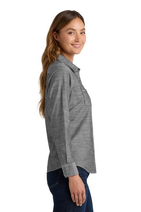 Port Authority® Women's Slub Chambray Shirt