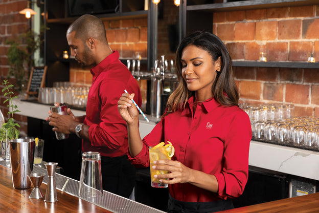 Port Authority® Women's Long Sleeve SuperPro React ™