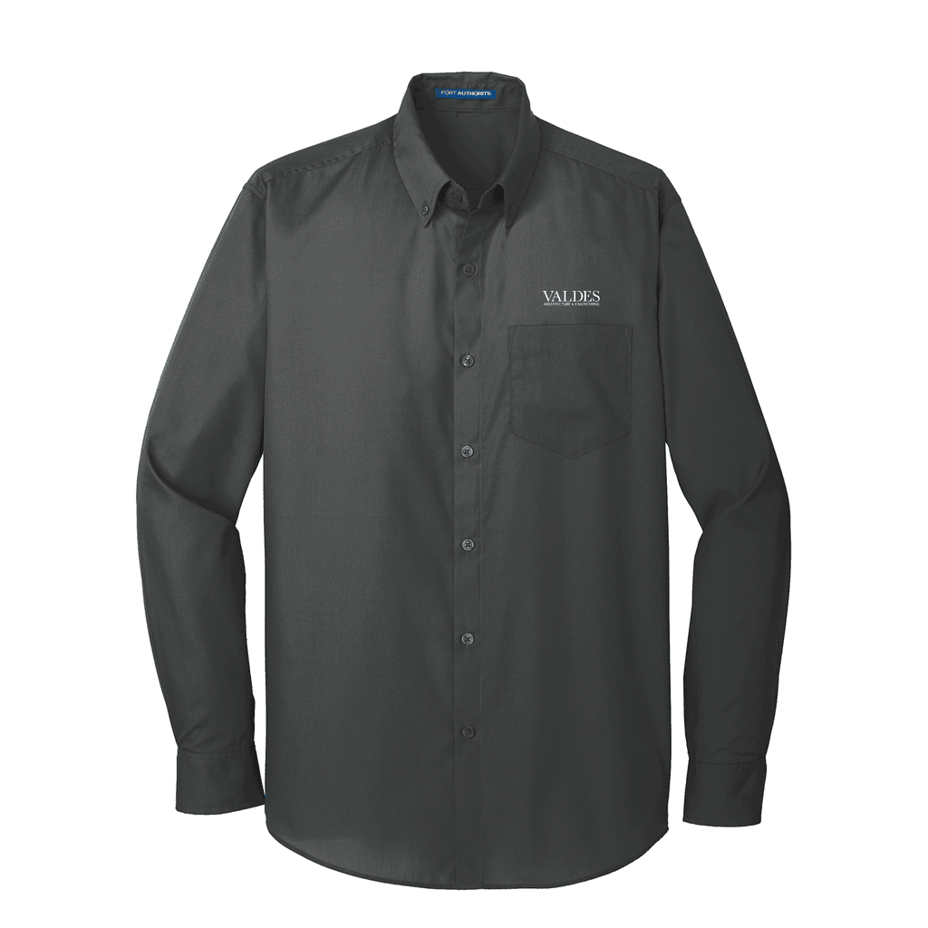 Port Authority® Long Sleeve Carefree Poplin Shirt