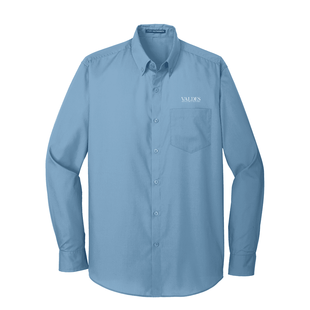 Port Authority® Long Sleeve Carefree Poplin Shirt