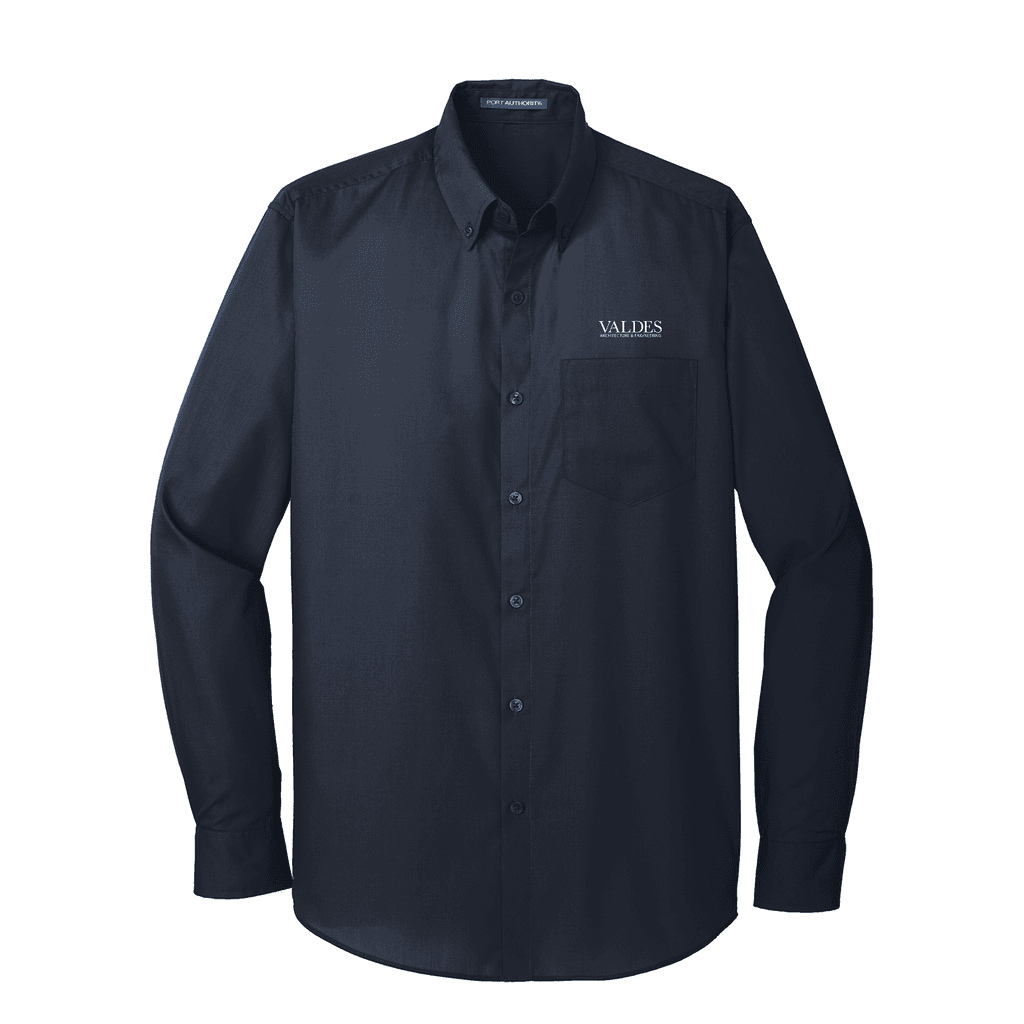 Port Authority® Long Sleeve Carefree Poplin Shirt