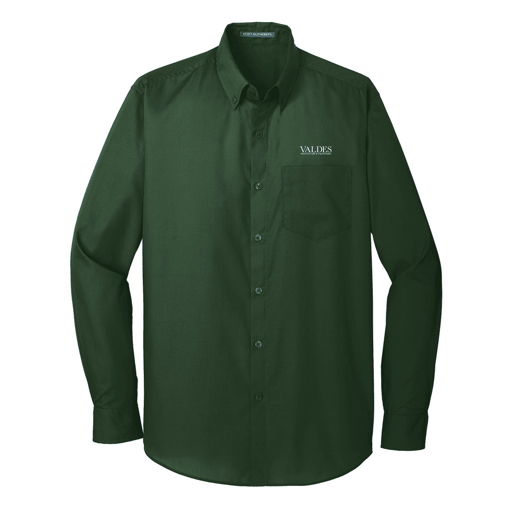 Port Authority® Long Sleeve Carefree Poplin Shirt