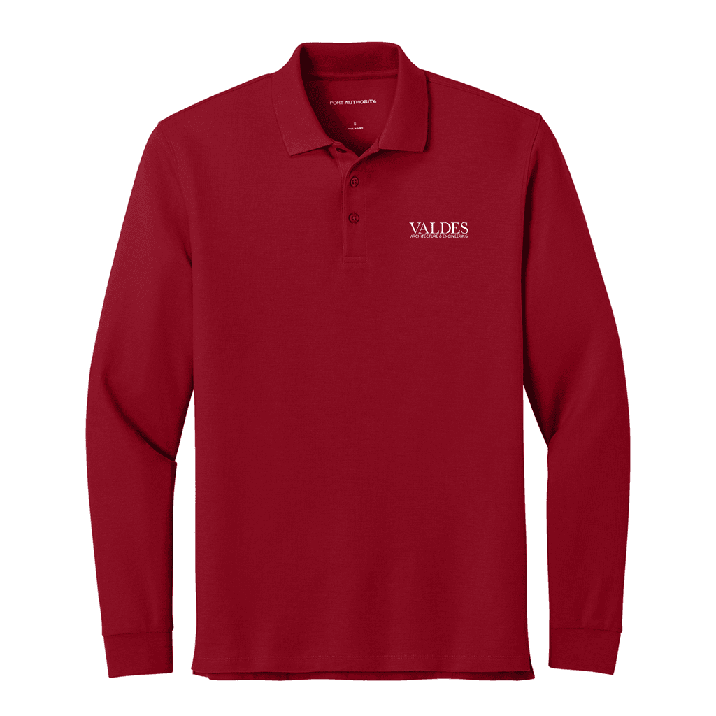 Port Authority® Wearever Signature Pique Long Sleeve Polo