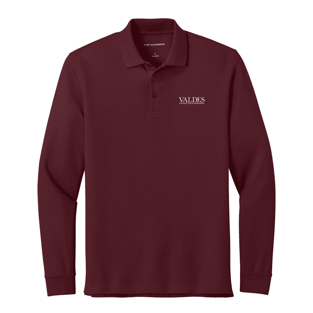 Port Authority® Wearever Signature Pique Long Sleeve Polo