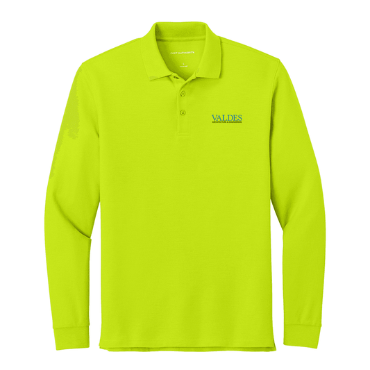 Port Authority® Wearever Signature Pique Long Sleeve Polo