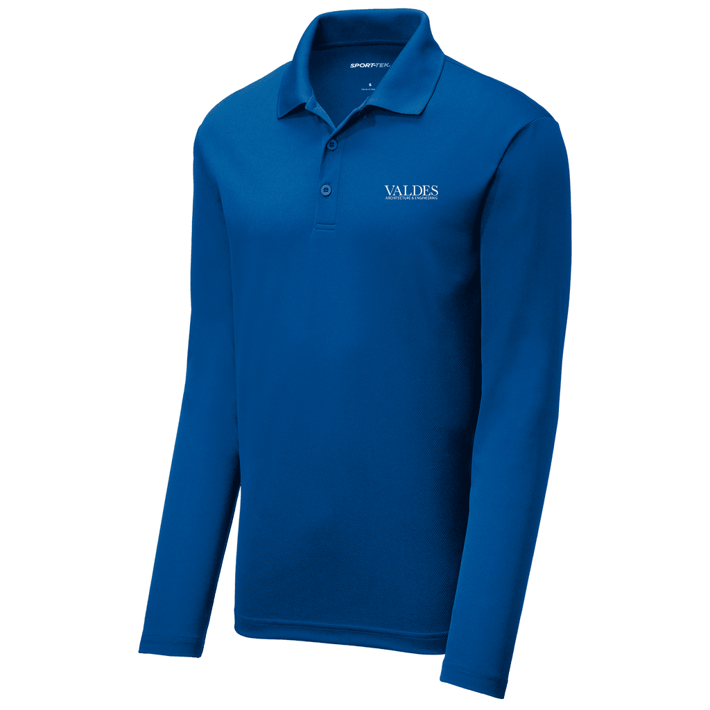 Sport-Tek ® PosiCharge ® RacerMesh ® Long Sleeve Polo