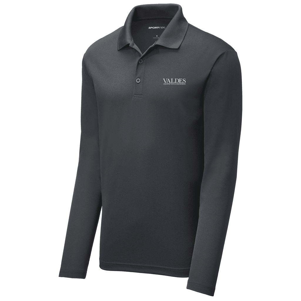 Sport-Tek ® PosiCharge ® RacerMesh ® Long Sleeve Polo