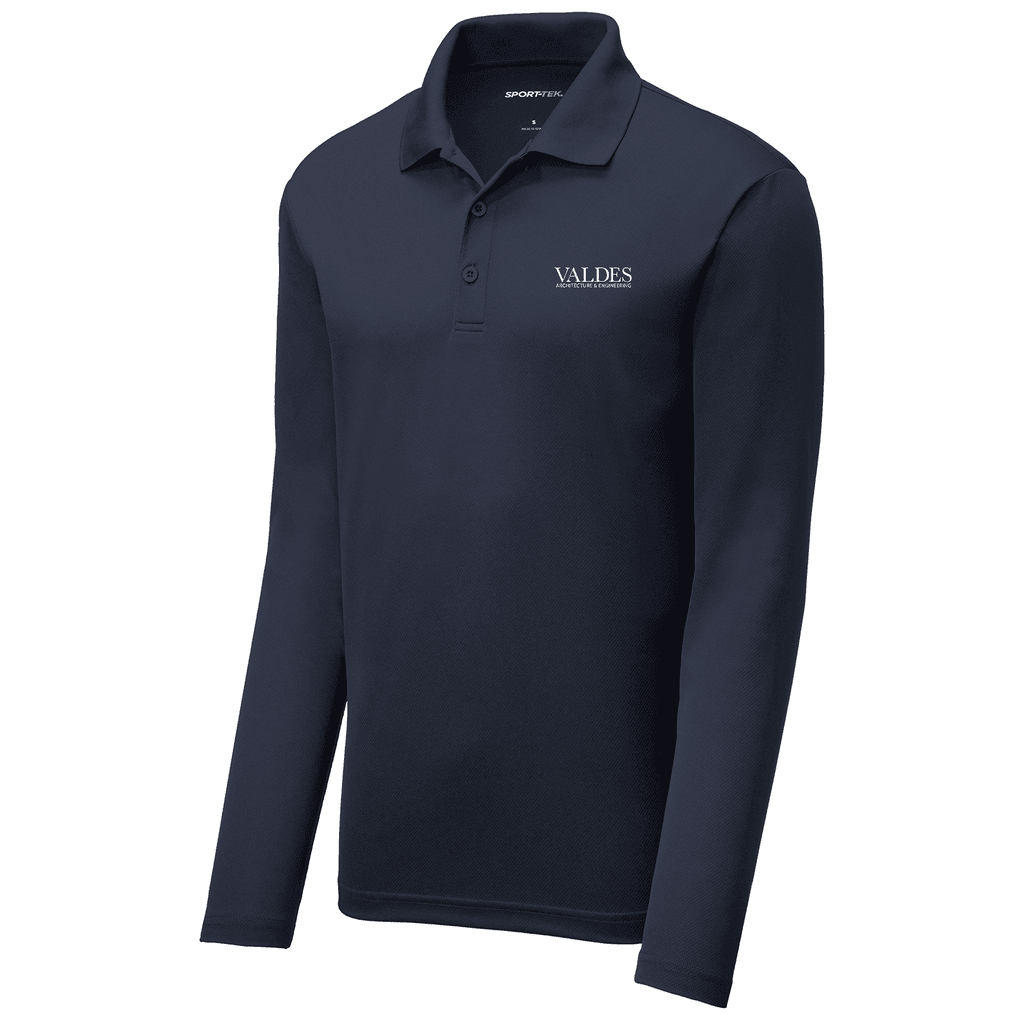 Sport-Tek ® PosiCharge ® RacerMesh ® Long Sleeve Polo