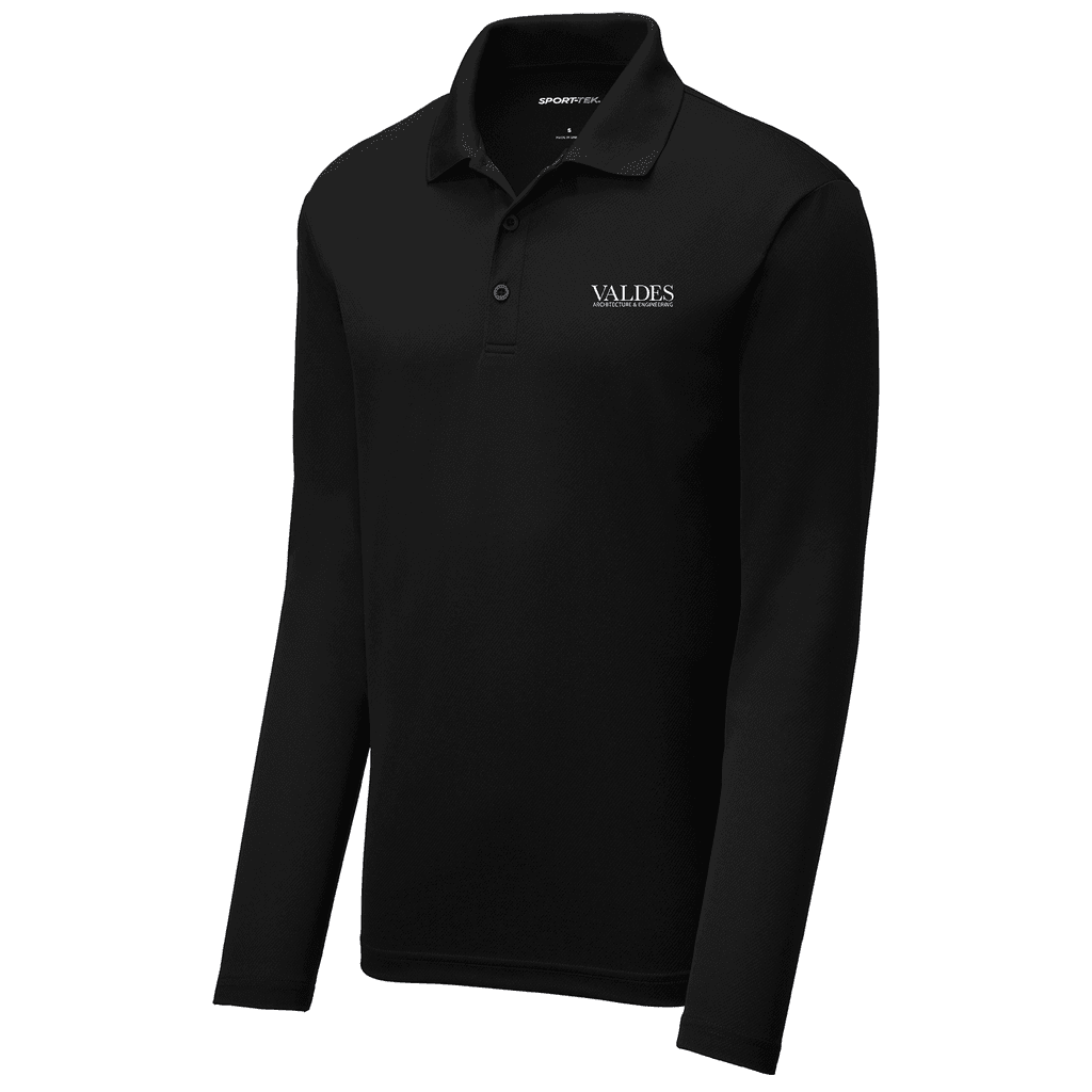 Sport-Tek ® PosiCharge ® RacerMesh ® Long Sleeve Polo