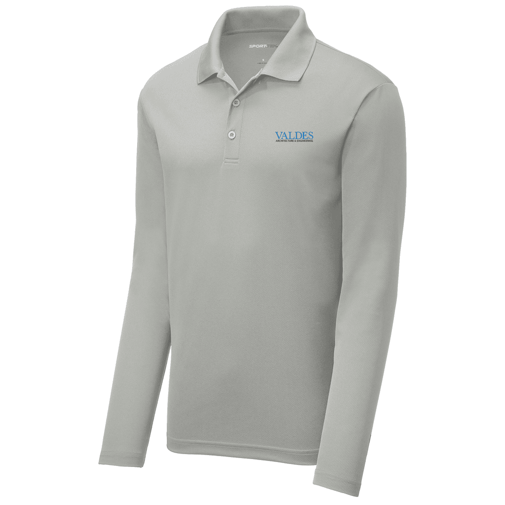 Sport-Tek ® PosiCharge ® RacerMesh ® Long Sleeve Polo