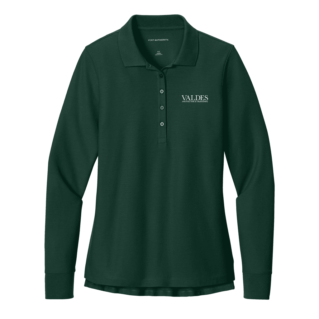 Port Authority® Women’s Wearever Signature Pique Long Sleeve Polo