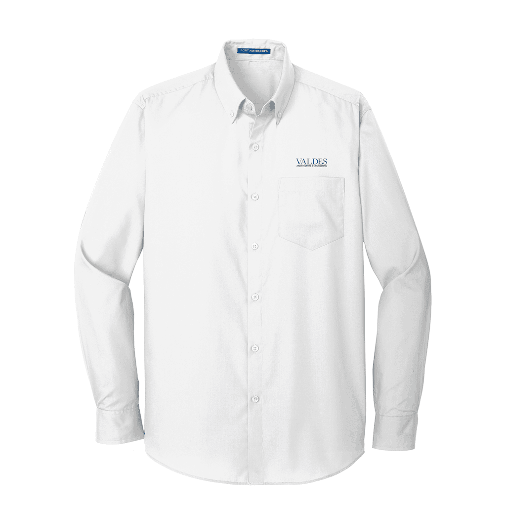 Port Authority® Long Sleeve Carefree Poplin Shirt