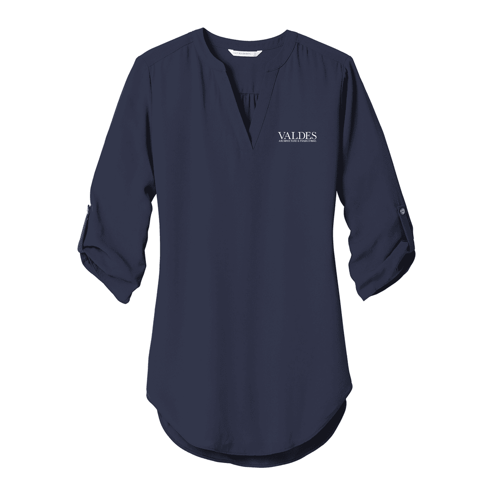 Port Authority® Women's 3/4-Sleeve Tunic Blouse