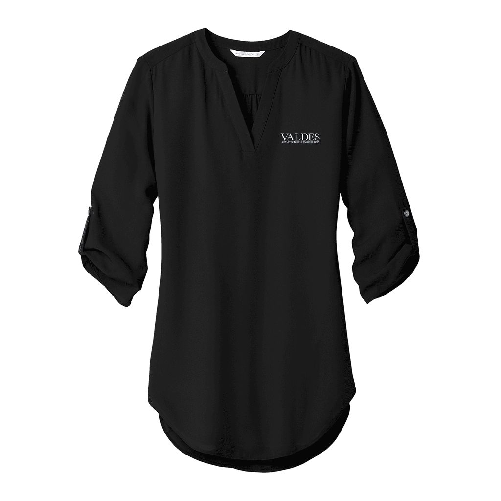 Port Authority® Women's 3/4-Sleeve Tunic Blouse