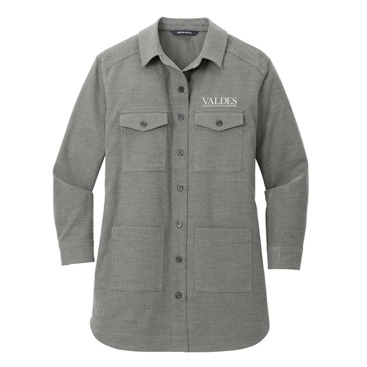 Mercer+Mettle® Women’s Long Sleeve Twill Overshirt