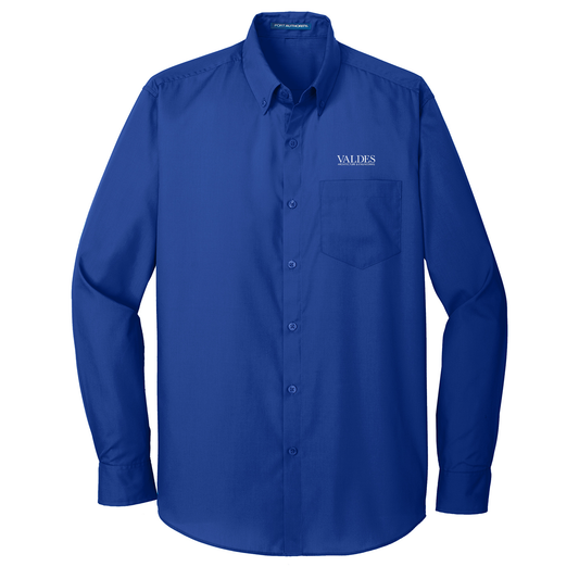 Port Authority® Long Sleeve Carefree Poplin Shirt