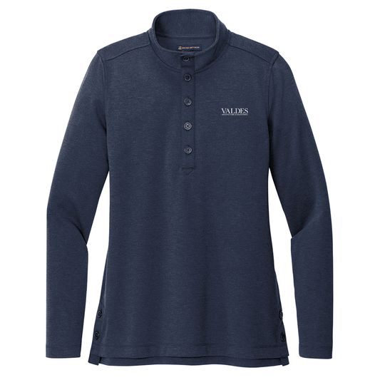 Brooks Brothers® Women’s Mid-Layer Stretch 1/2-Button
