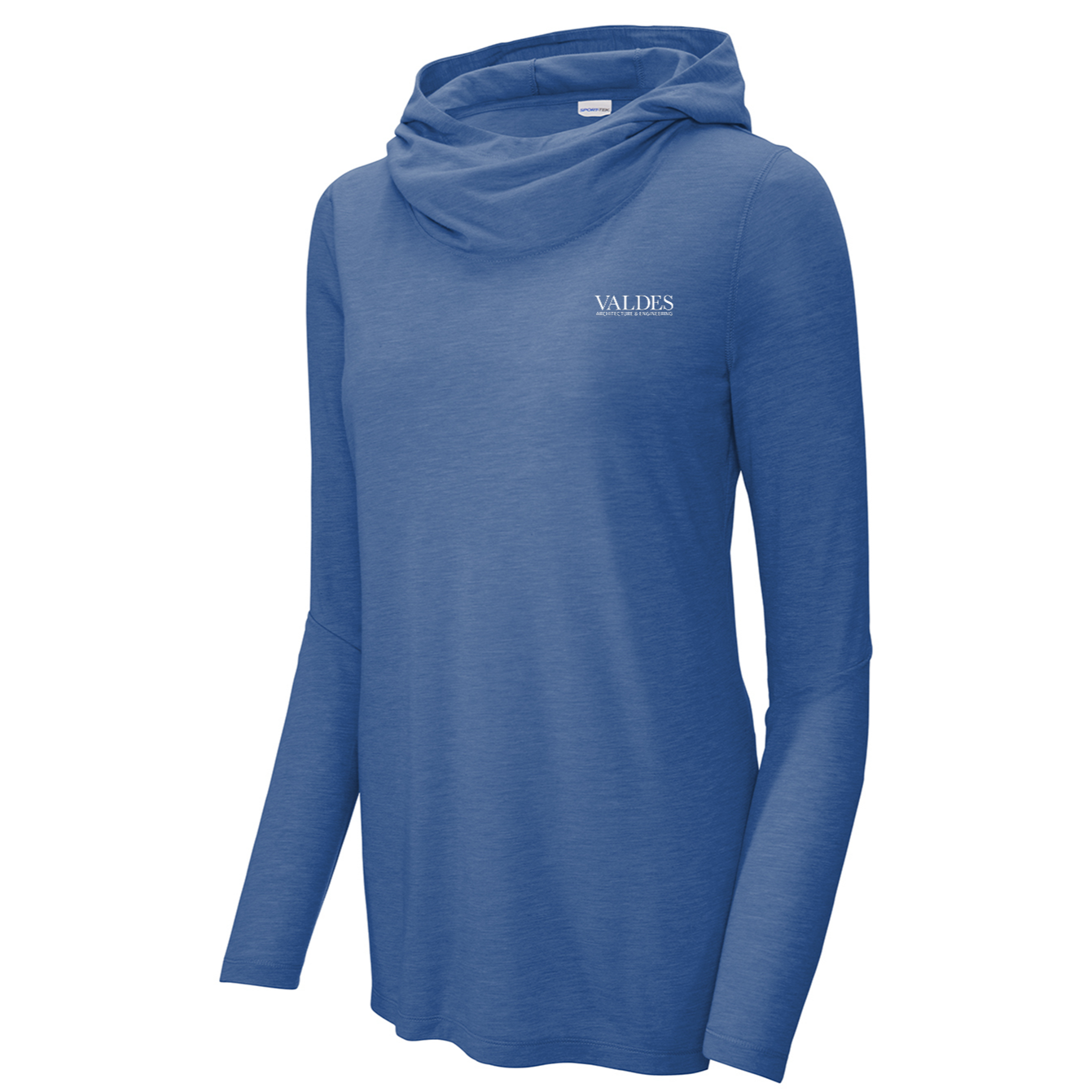 Sport-Tek® Women's PosiCharge® Tri-Blend Wicking Long Sleeve Hoodie