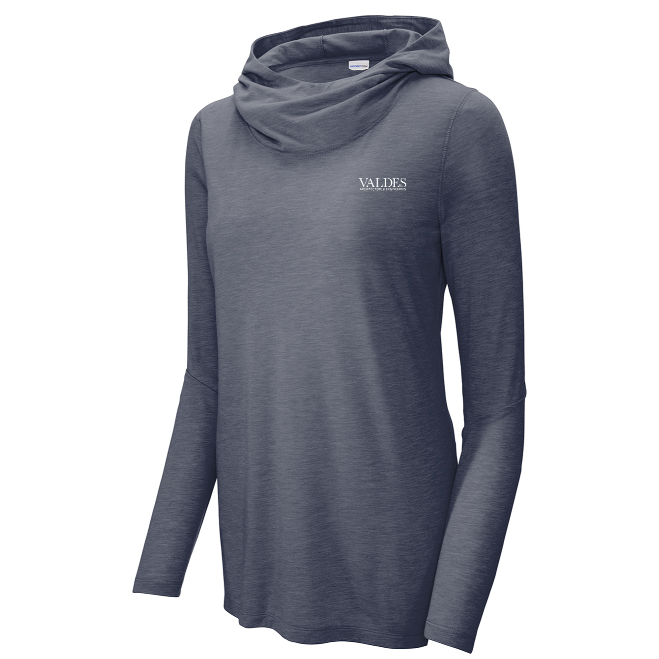 Sport-Tek® Women's PosiCharge® Tri-Blend Wicking Long Sleeve Hoodie